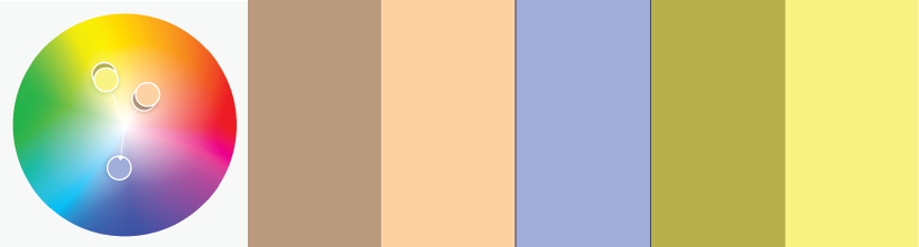 Split complementary